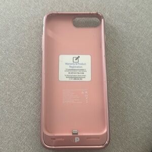Press Play Venue Extended Battery Charging Case Rose Gold iPhone